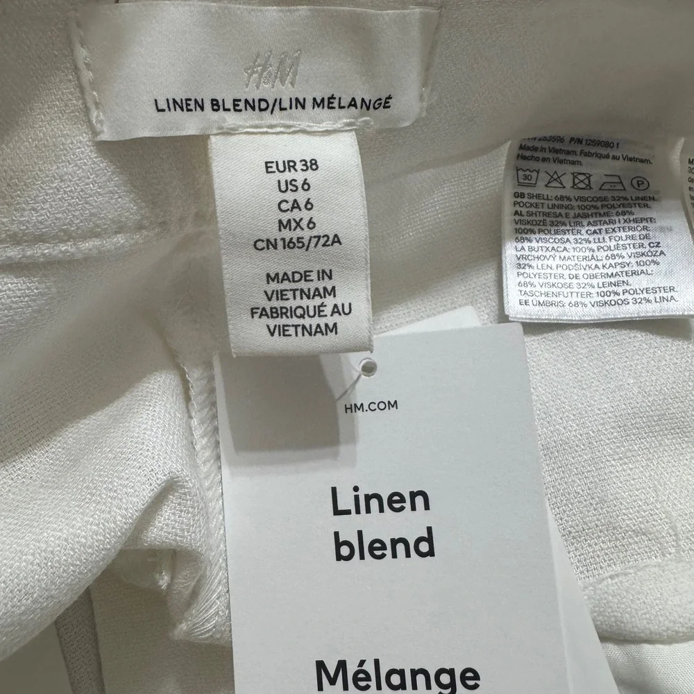 H&M linen blend